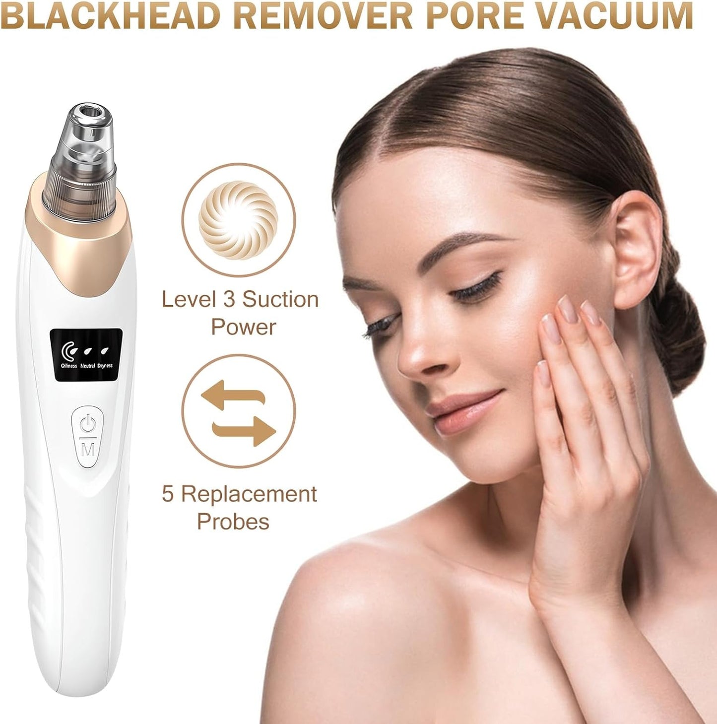LED Blackhead Remover Vacuum