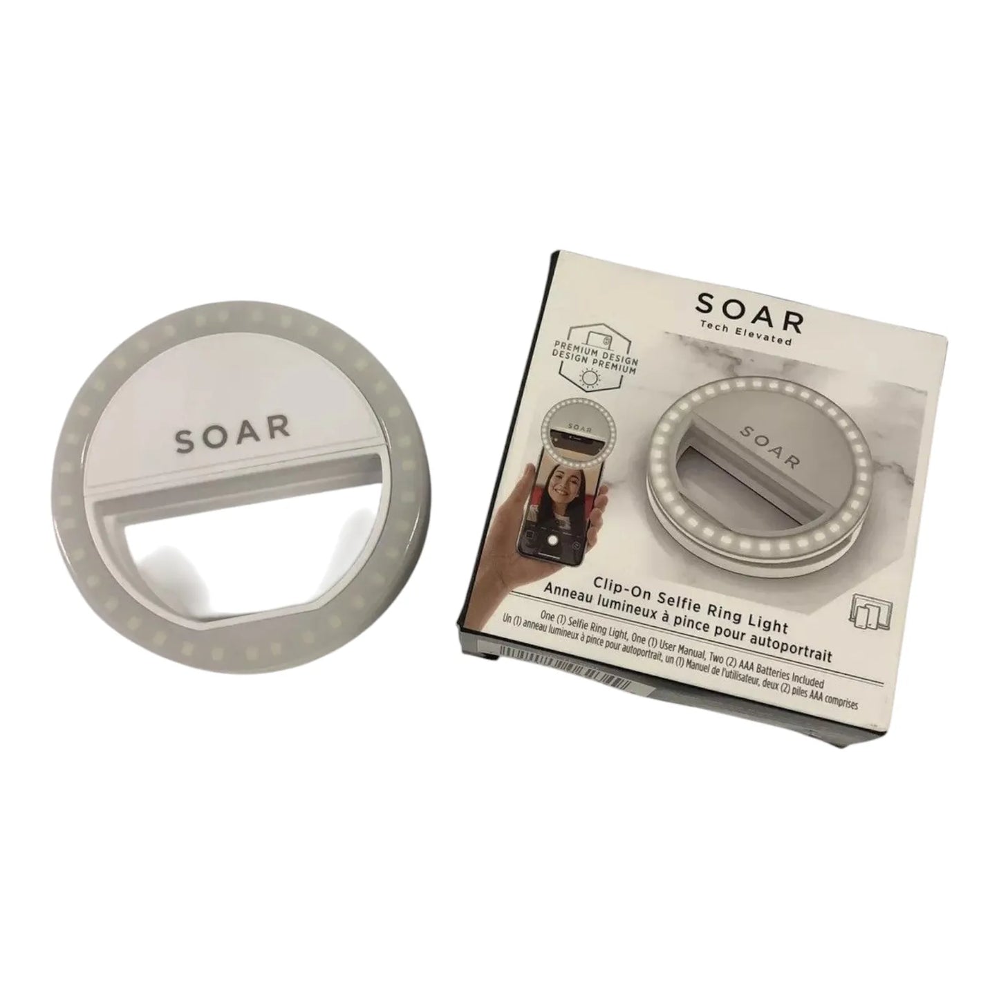 Clip-On Selfie Ring Light