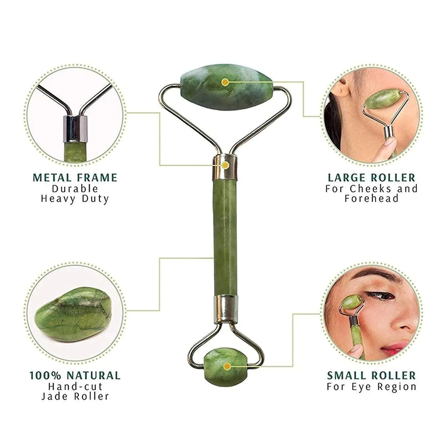 Jade Roller & Gua Sha Set