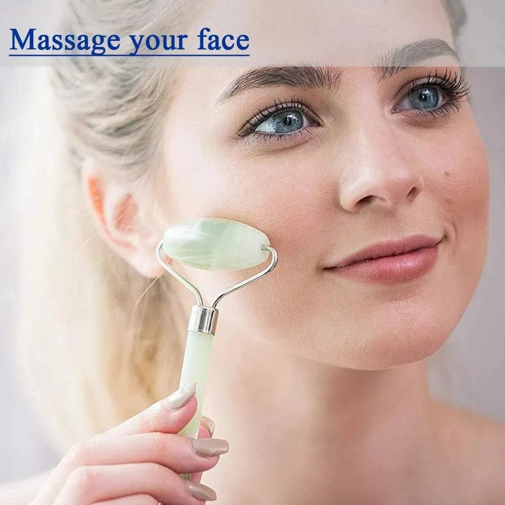 Jade Roller & Gua Sha Set