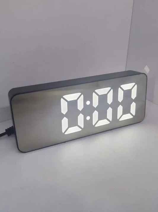 LED Mirror Digital Alarm Clock