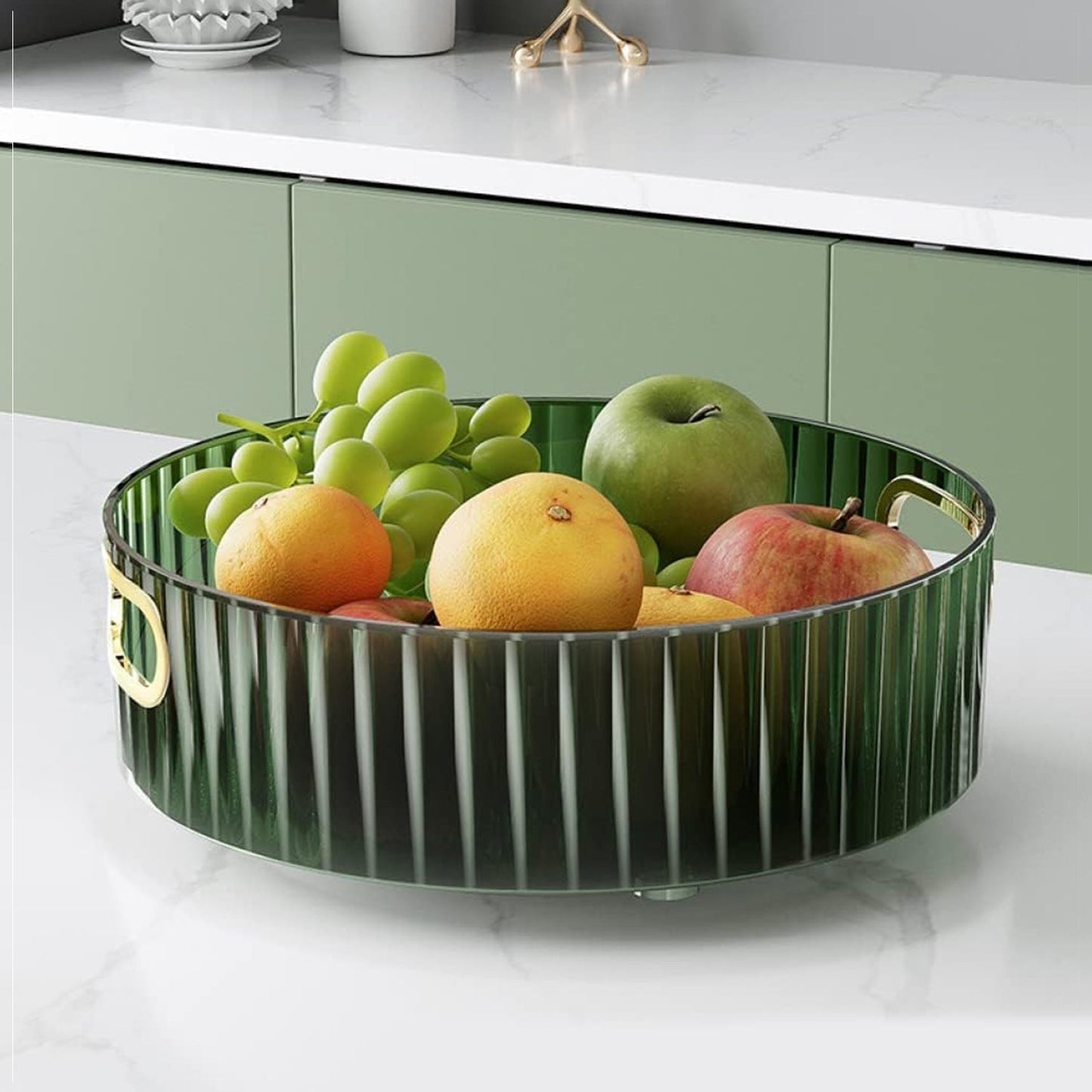 360° Rotating Multipurpose Storage Rack with Handles (1 Pc)